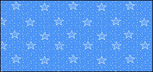 Animated Blue Sparkly Stars 