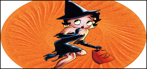 Witchy Betty Boop Halloween