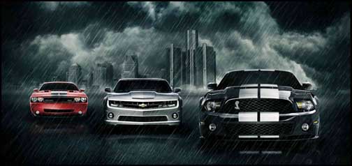 3 Muscle Cars